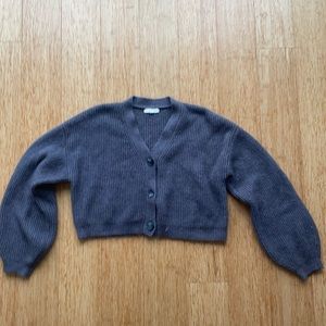 Cropped sweater